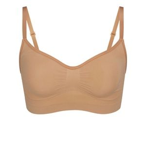SKIMS SEAMLESS SCULPT BRALETTE - Ochre Colour - S/M